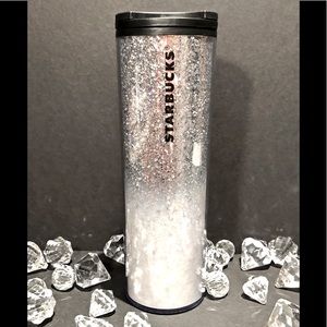 SOLD | Starbucks Ombre Sparkle Glitter Tumbler, 16 oz